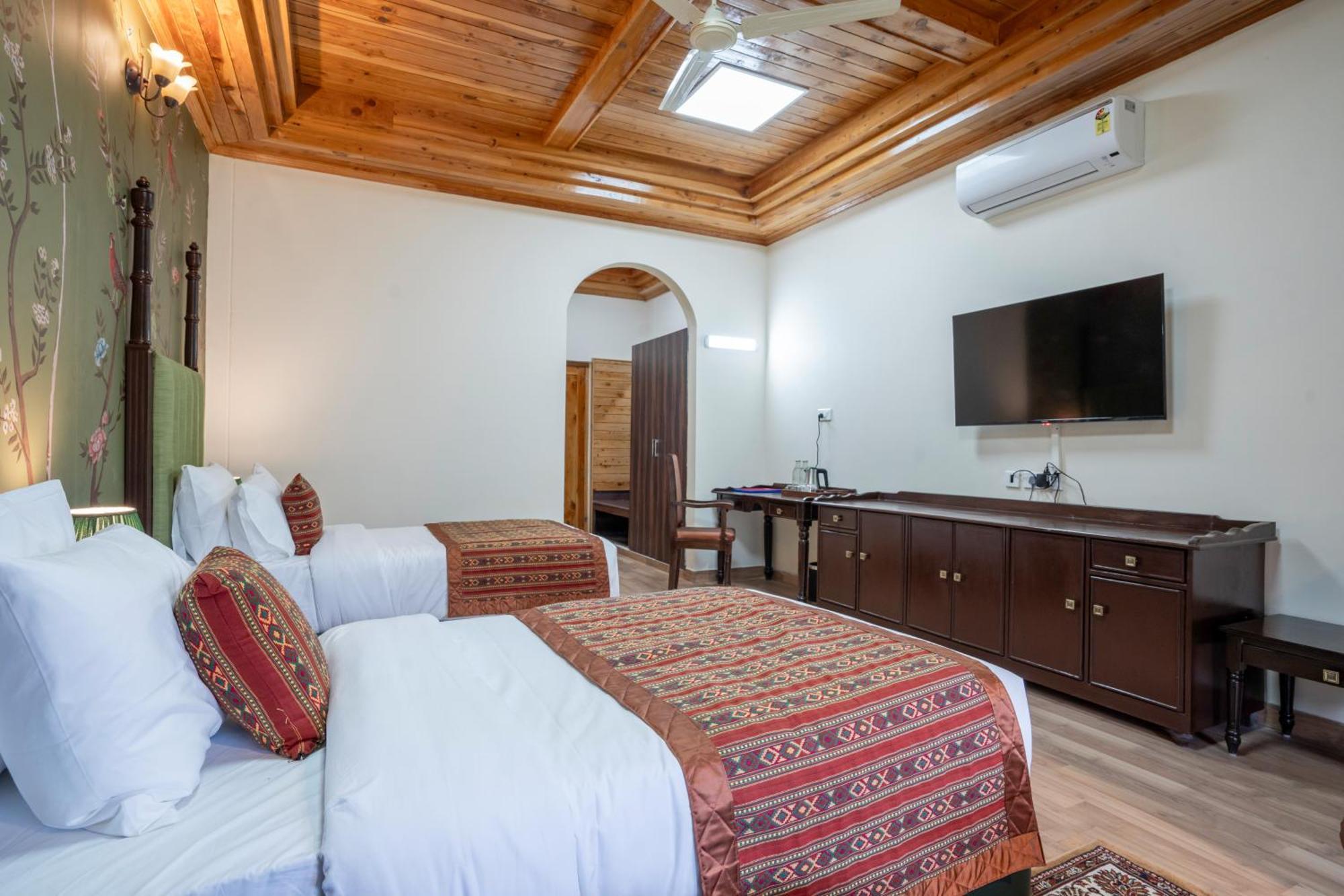 Hotel Devlok Himachal Swarg By Beas - Your Gateway To Heaven Baragrān エクステリア 写真