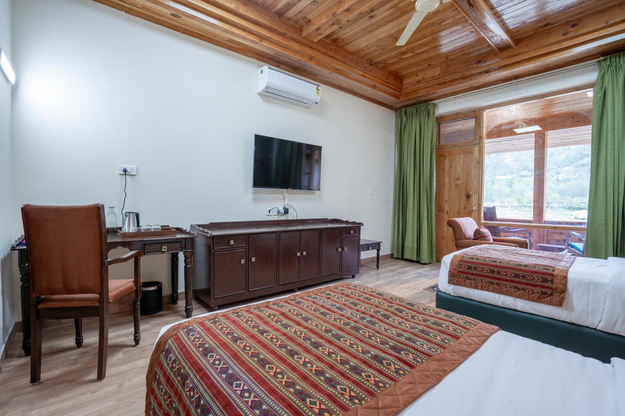 Hotel Devlok Himachal Swarg By Beas - Your Gateway To Heaven Baragrān エクステリア 写真
