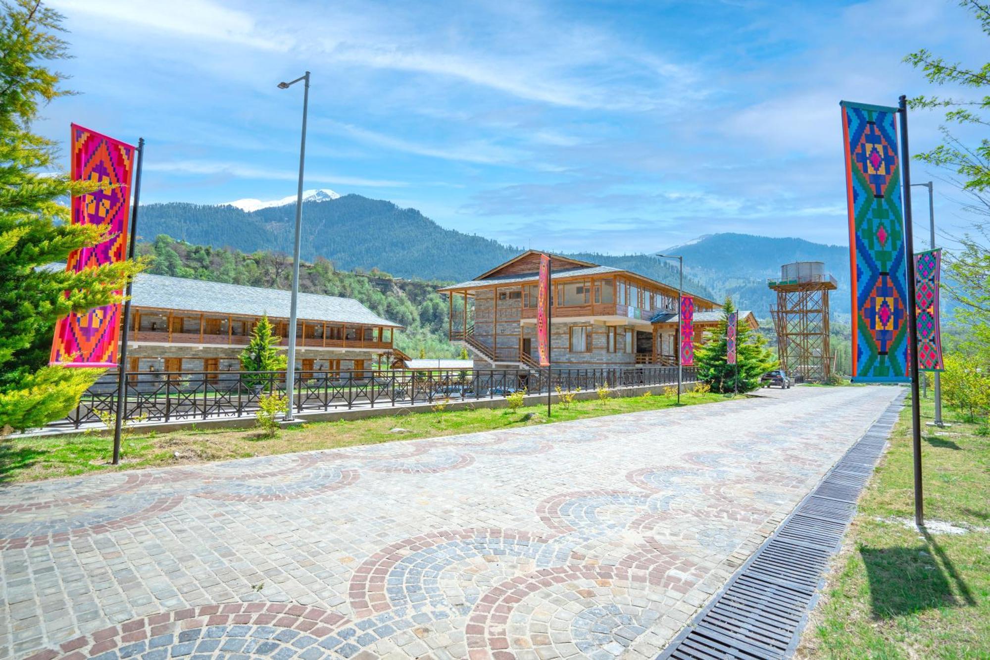 Hotel Devlok Himachal Swarg By Beas - Your Gateway To Heaven Baragrān エクステリア 写真